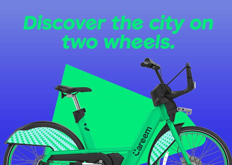 Discover city on two wheels
