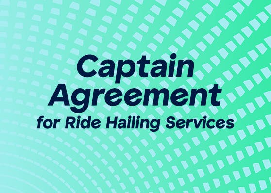 Captain Agreement for Ride Hailing Services 