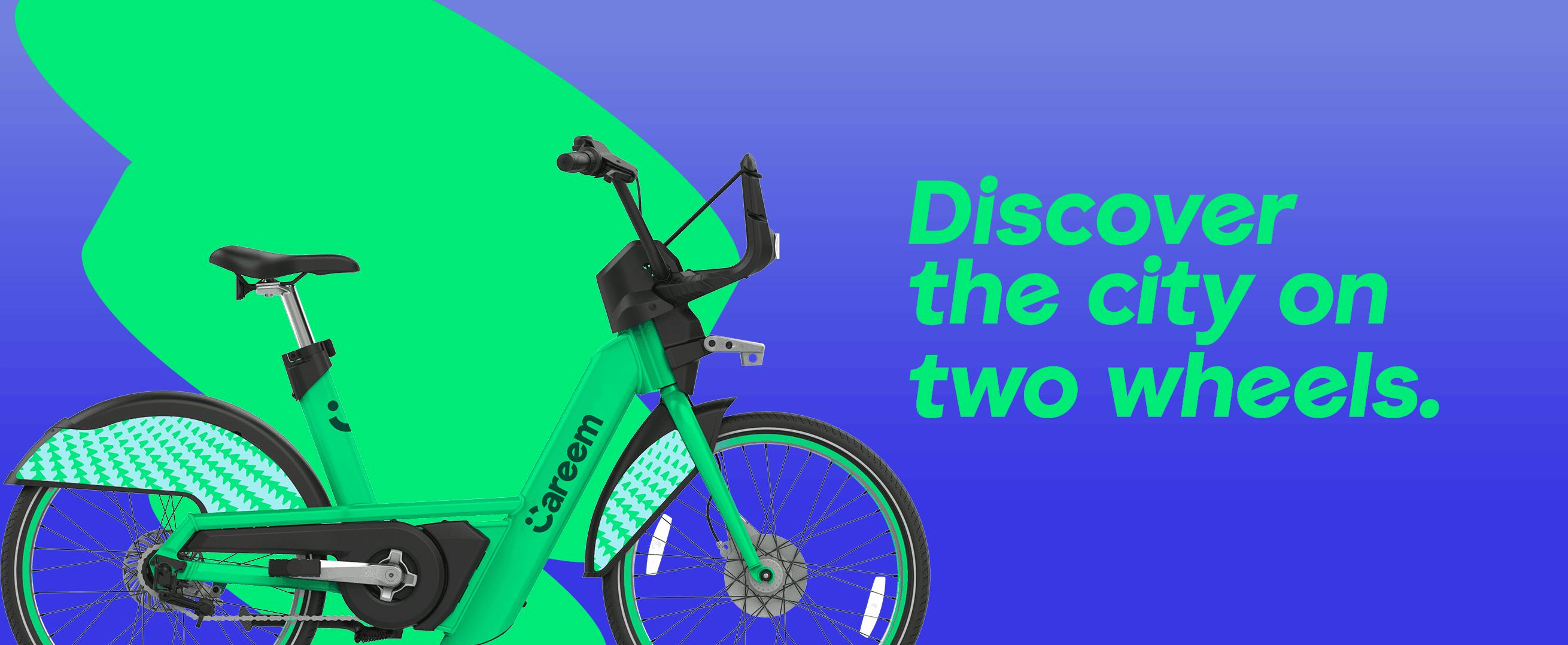 Discover city on two wheels